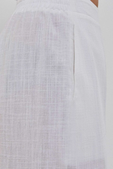 Bawełniane spodnie kuloty