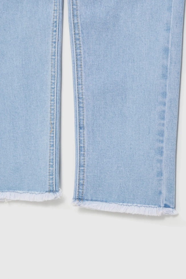 Jeansy rurki jasnoniebieskie