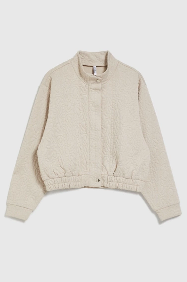 Rozpinana bluza beżowa 