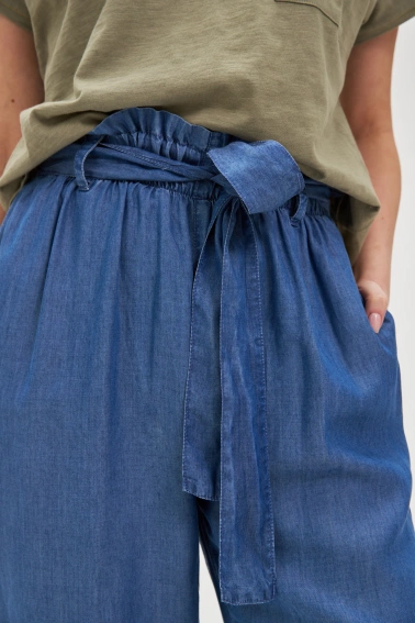 Letnie spodnie niebieskie 