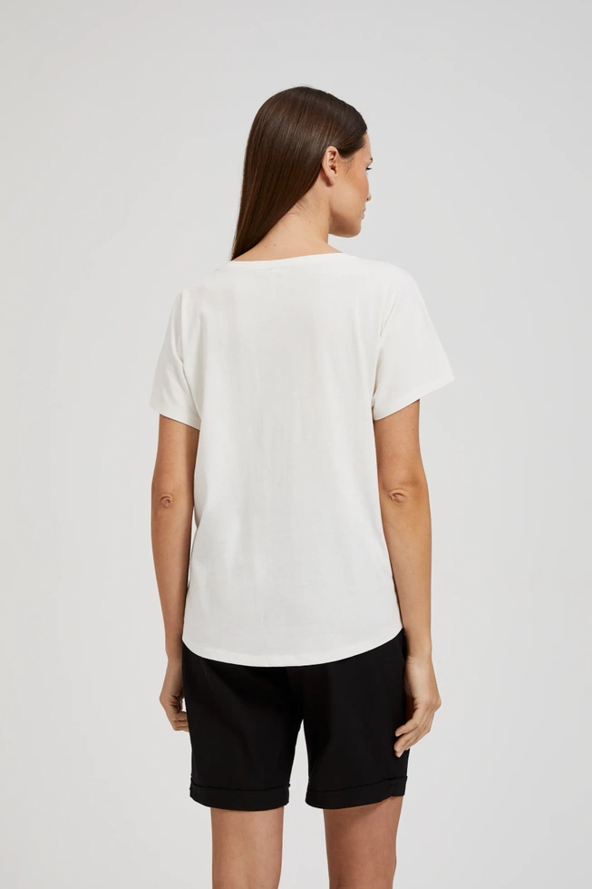 T-shirt z nardukiem biały