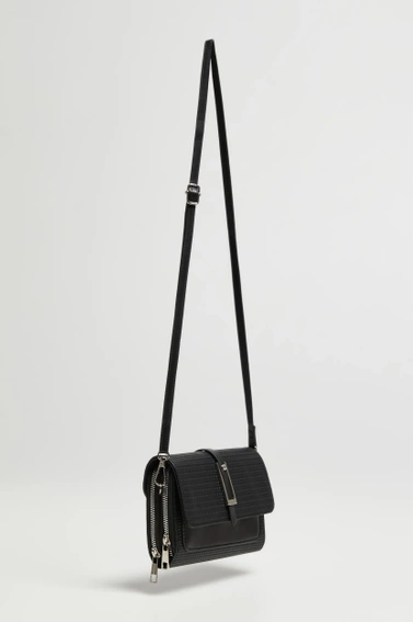 Torebka z zapięciem na zamek czarna