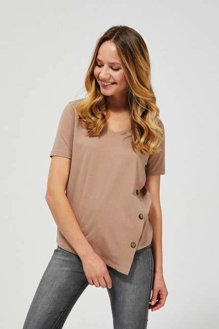 Bluzka z asymetrycznym dołem