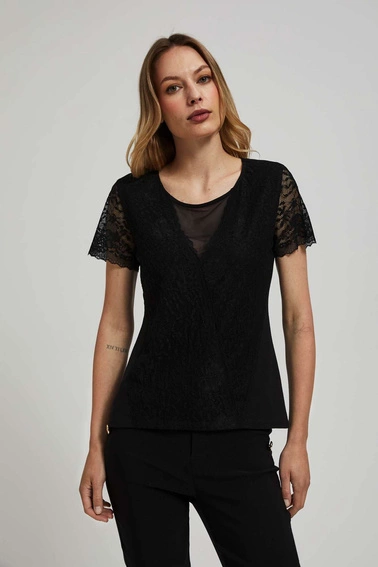 Koronkowa bluzka