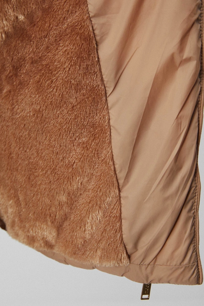 Pikowana kurtka z misiem