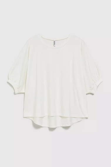 Bluzka oversize biała