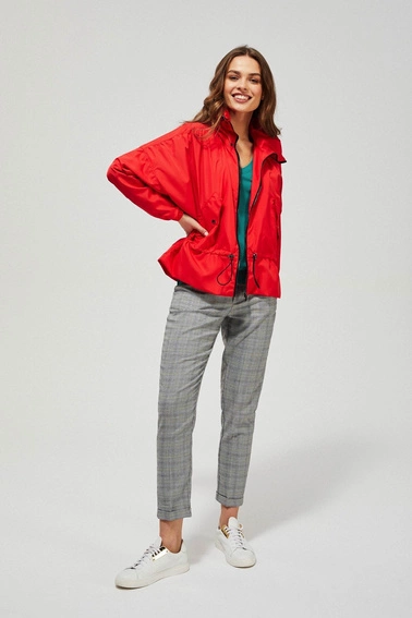 Kurtka wiatrówka z kapturem