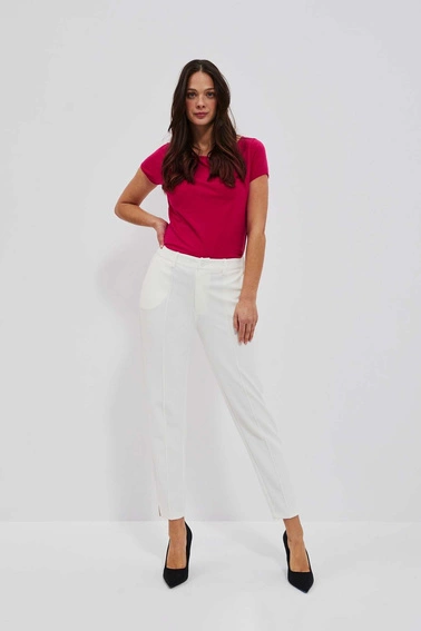 Gładki t-shirt truskawkowy