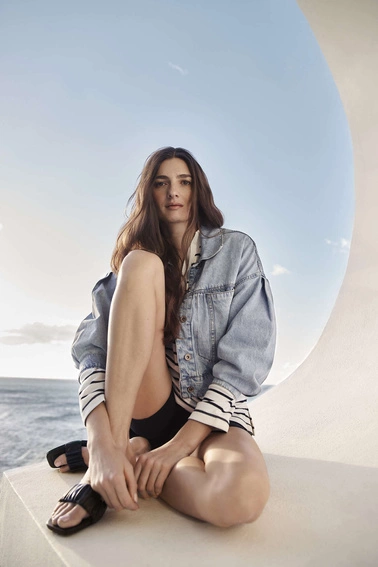 Kurtka jeansowa oversize 