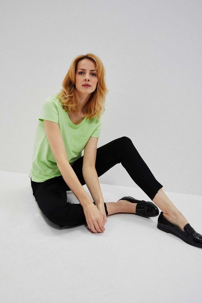 Jeansy skinny medium waist czarne