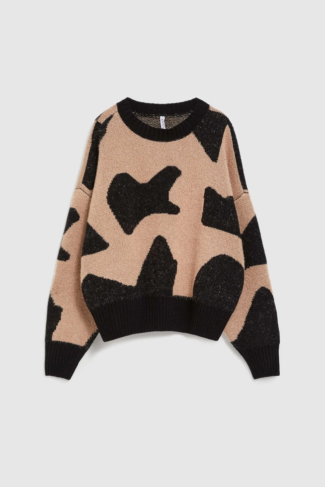 Wzorzysty sweter
