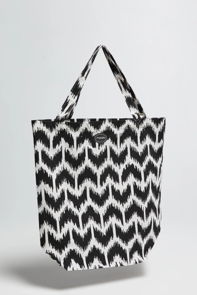 Bawełniana torba czarna