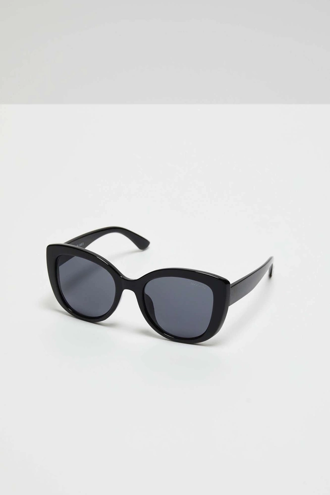 Okulary przeciwsłoneczne okrągłe czarne