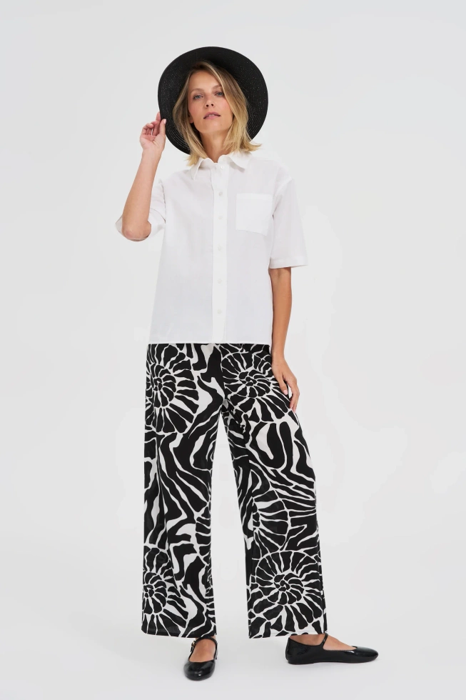 Kapelusz z kokardą czarny