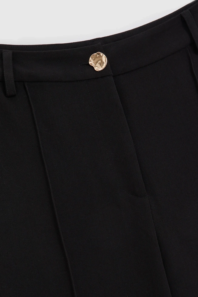 Spodnie dzwony czarne