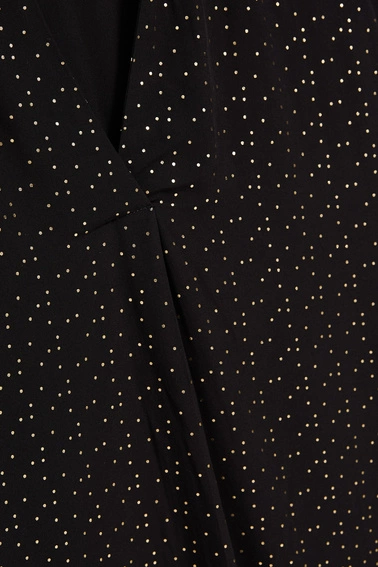 Koszula z dekoltem w serek czarna