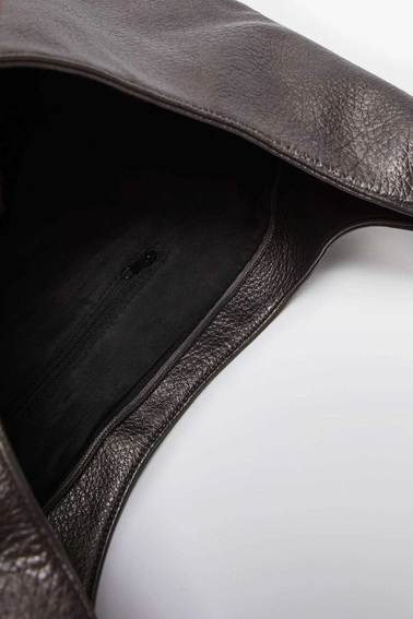 Torebka z eko skóry kasztanowa