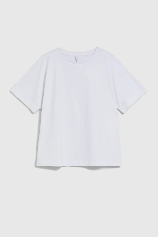 T-shirt oversize biały