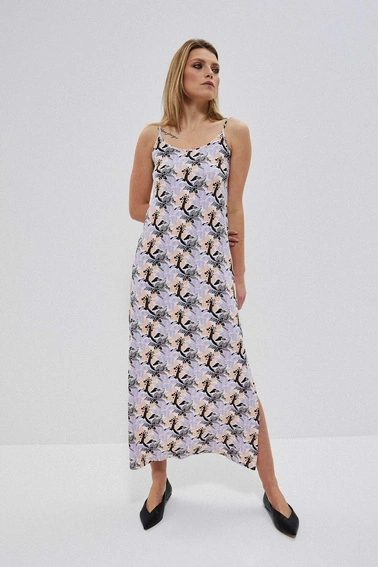 Letnia sukienka na ramiączkach biała