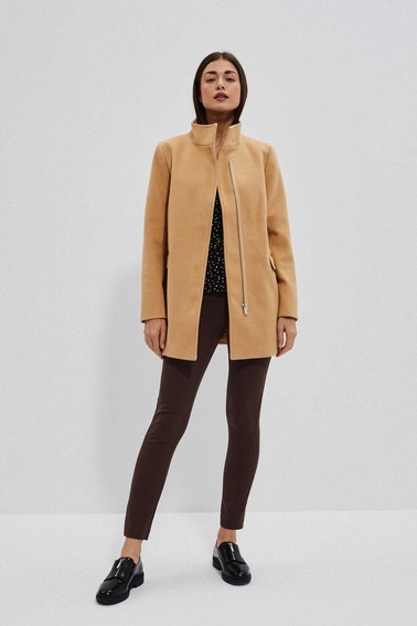 Płaszcz ze stójką