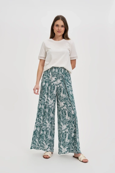 Bluzka z krótkimi rękawami biała