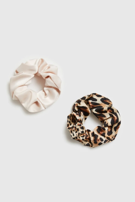 Zestaw dwóch gumek do włosów