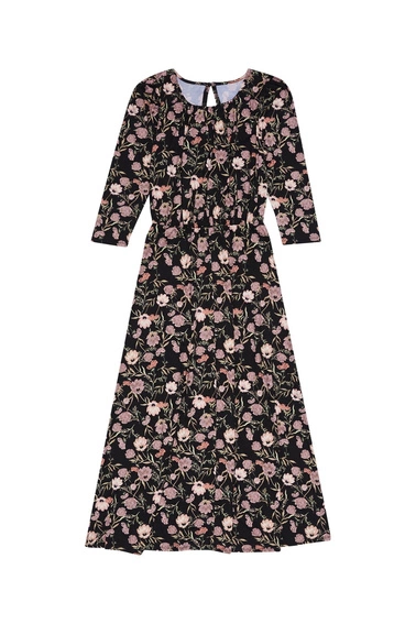 Sukienka z nadrukiem w kwiaty