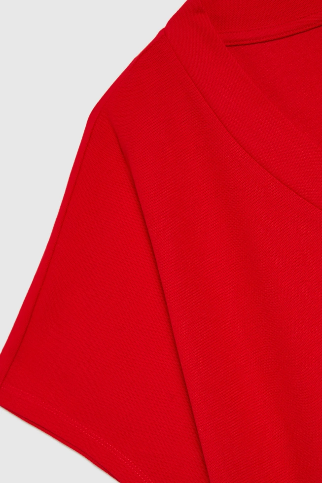 Bawełniana bluzka czerwona