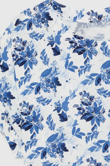 Wiskozowa koszula biała