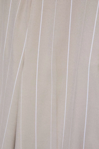 Spodnie kuloty w paski piaskowe