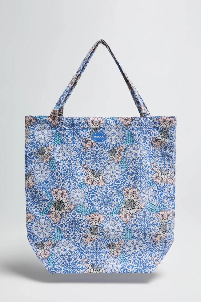 Bawełniana torba błękitna