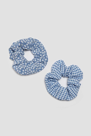 Gumka do włosów błękitna