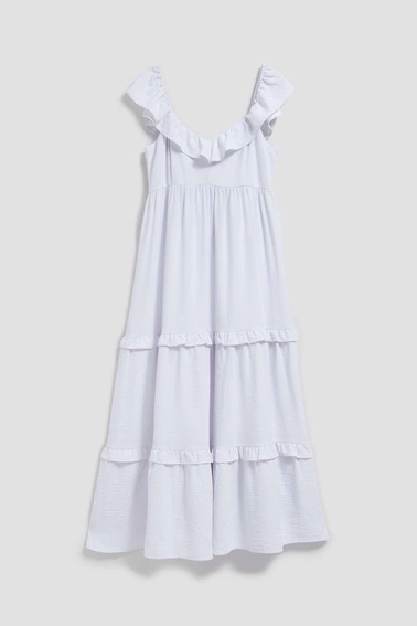 Sukienka maxi biała