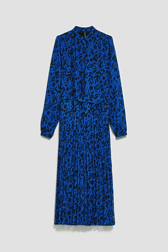 Sukienka z plisowanym dołem