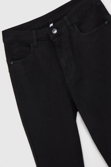 Jeansy dzwony czarne