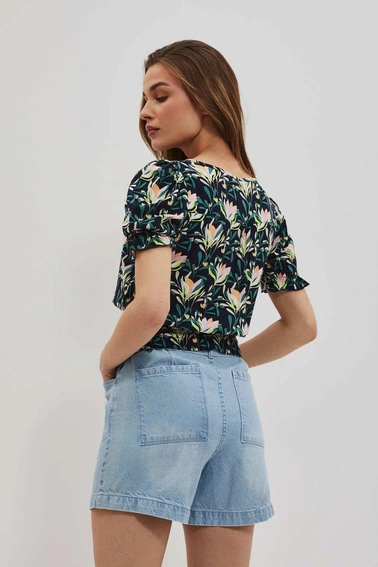 Koszula z kwiatowym printem 