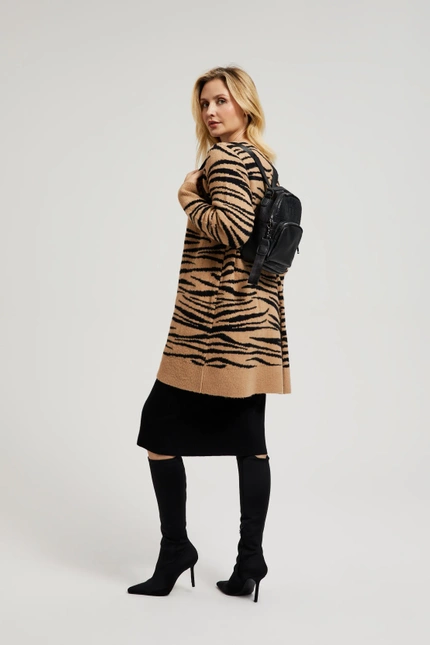 Plecak z kieszenią czarny