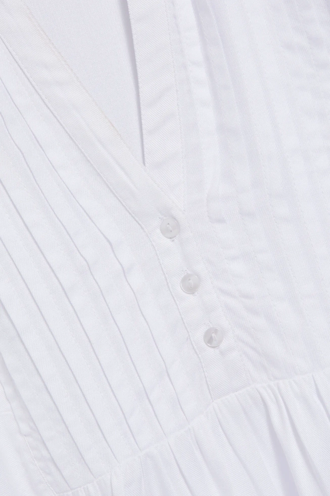 Koszula z długimi rękawami biała