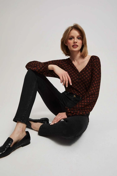 Jeansy skinny czarne