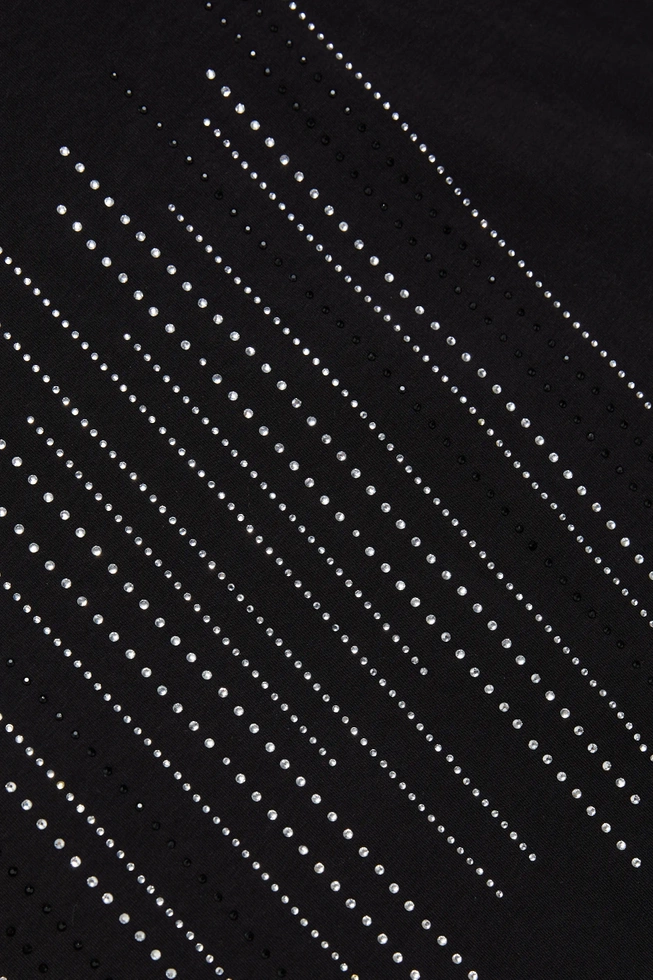 Top z aplikacją czarny