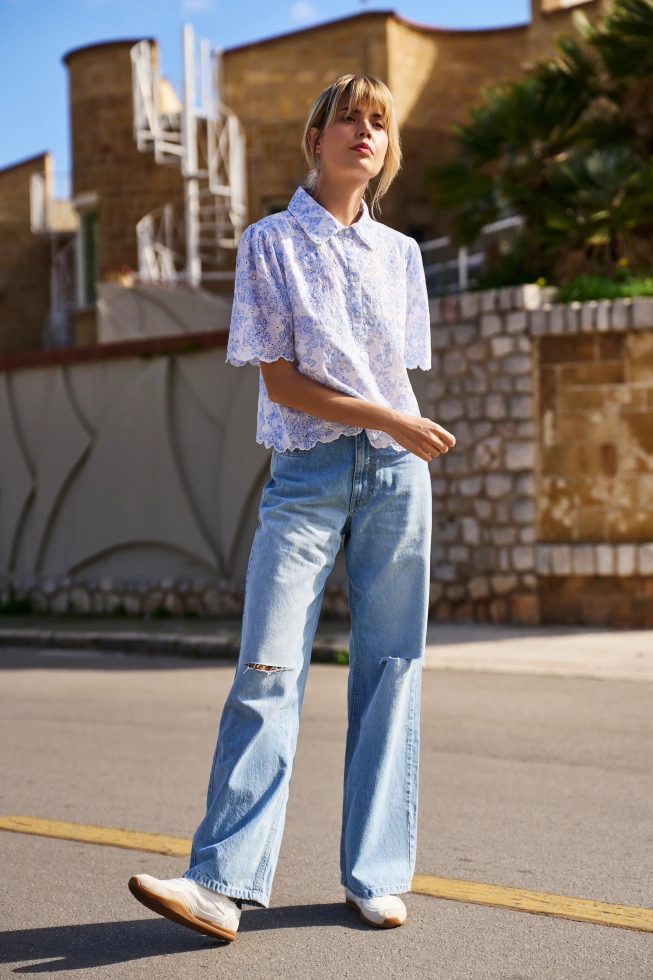 Bawełniana koszula biała