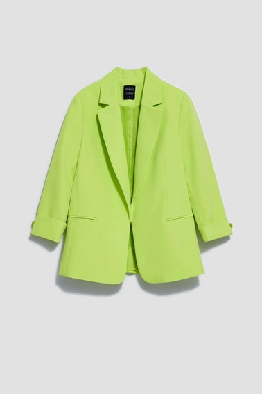 Marynarka z rękawem 3/4 neonowa