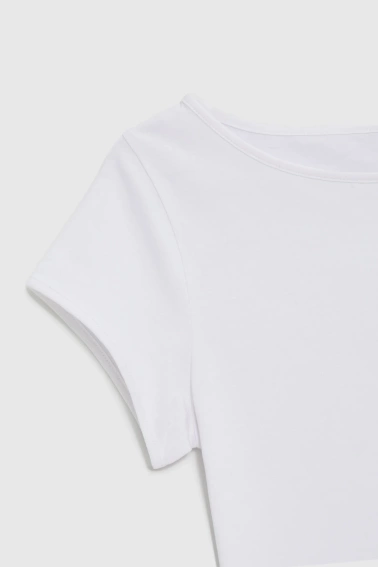 Bawełniany t-shirt biały