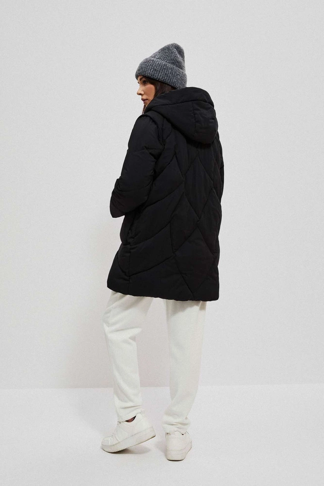 Kurtka z odpinanymi rękawami czarna