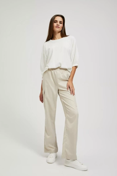 Bluzka oversize biała