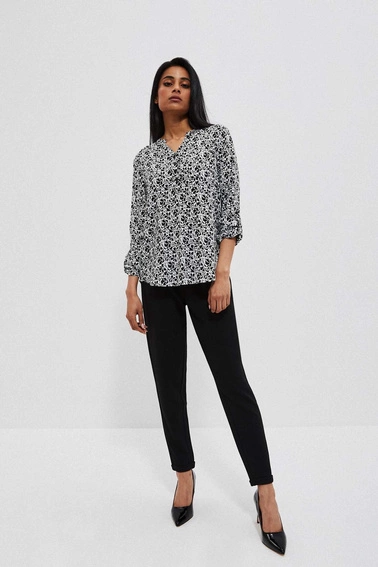 Koszula z kwiatowym nadrukiem