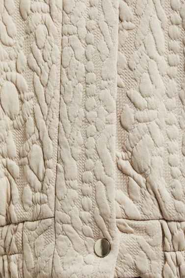 Rozpinana bluza beżowa 