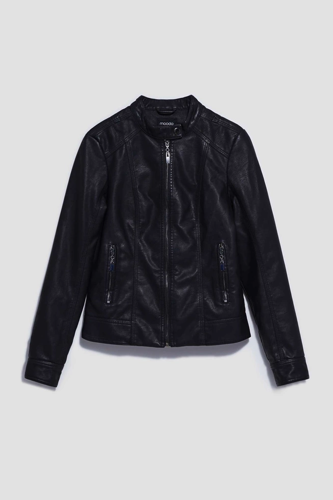 Ramoneska z ekoskóry