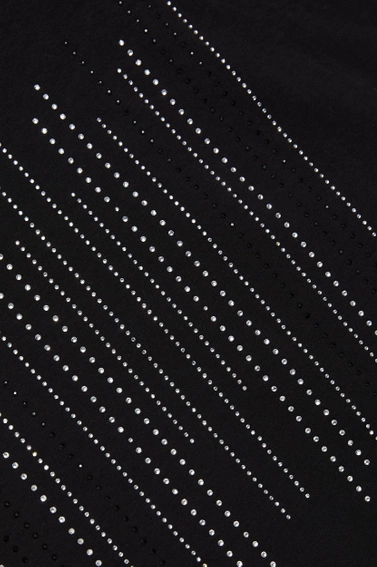 Top z aplikacją czarny