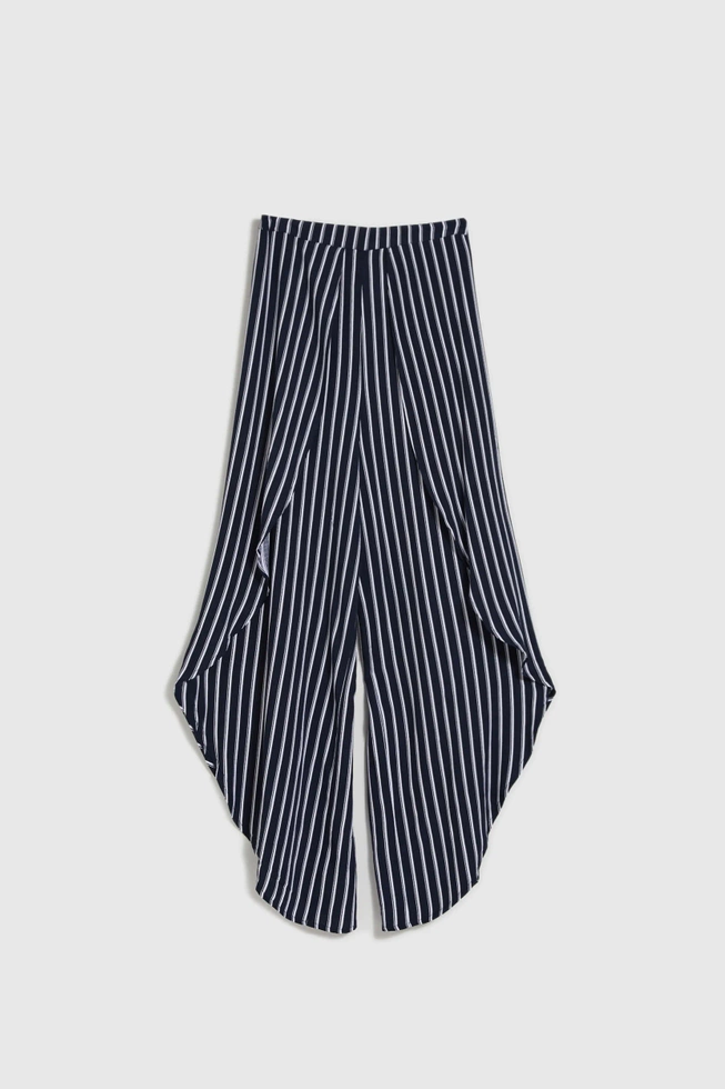 Kuloty w paski granatowe